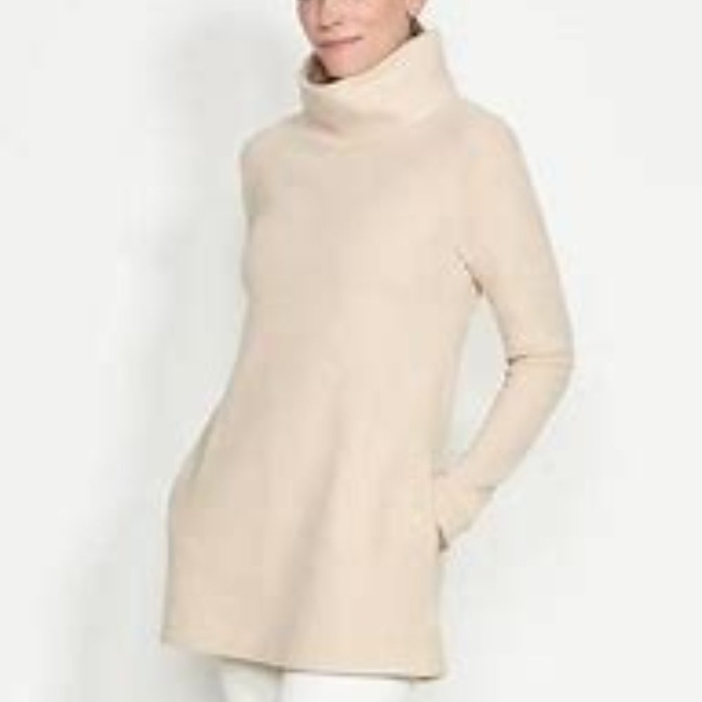 Dudley Stephens Cobble Hill Turtleneck Blush M